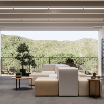 ArtLofts Media Lounge Rendering for Illustration Only