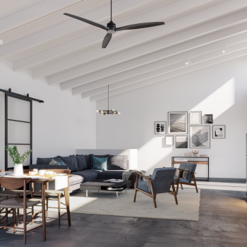 ArtLofts Two Story Two Bedroom Studio Rendering for Illustration Only